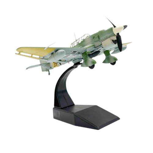 FLCPJGV Legierung 1/72 JU 87B Kampfflugzeug Druckgussmodell Geschenk für Büro Cafés Zuhause von FLCPJGV