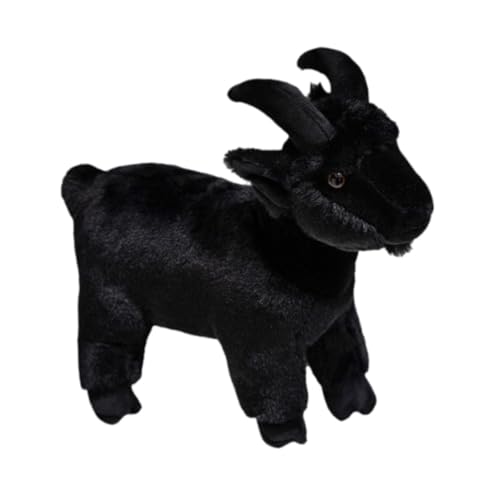 FLCPJGV Plüschschaf, Tierfigur, Geschenk für Kinder, Dekoration für Zuhause, Black and M von FLCPJGV