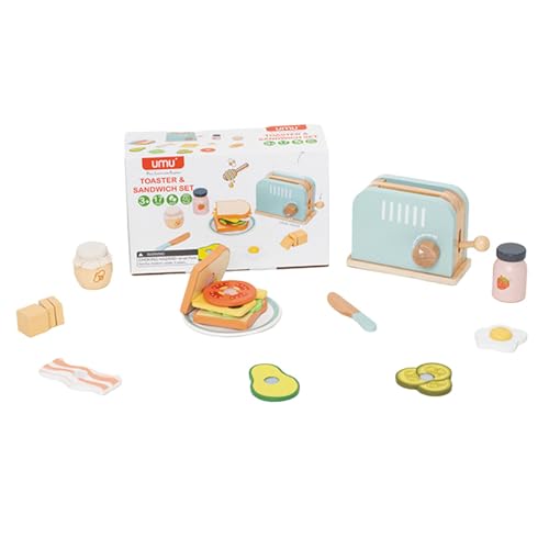 FLCPJGV Pretend Play Lebensmittel Set Rolle Spielen Bildung Spaß Frühen Lernen Holz Küche von FLCPJGV