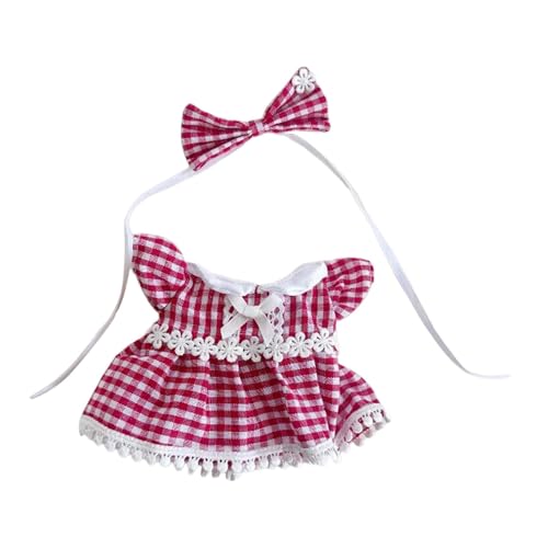 FLCPJGV Puppenkleidung für 20 cm Plüschfiguren, Accessoires für Kuscheltiere, Puppenoutfits von FLCPJGV