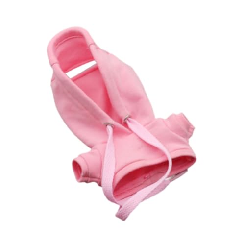 FLCPJGV Puppenkleidung für Plüschpuppen 15cm 17cm mit Kapuzenpullover Und Sweatshirt, Rosa von FLCPJGV