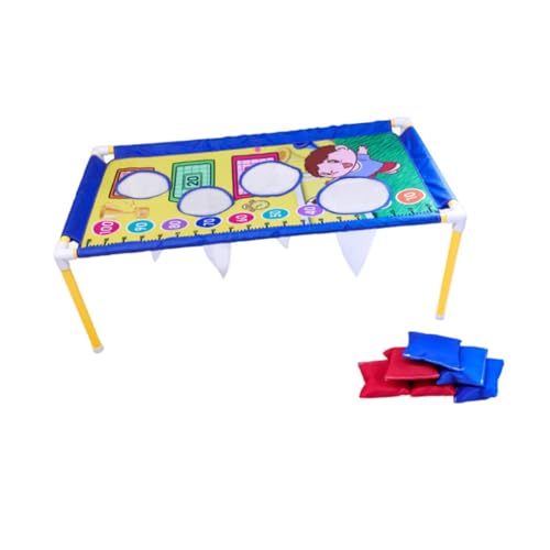 FLCPJGV Sandsack Werfen Spiel Spielzeug Ziel Spiele mit 6 Sandsack Pitching Spielzeug Cornhole Bord für Party, l von FLCPJGV