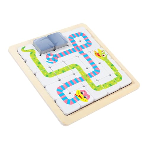 FLCPJGV Schlangenschachspiel, Tischspiel, Multifunktionales Strategiebrettspiel für Kinder von FLCPJGV