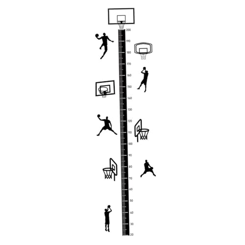 FLCPJGV Wachstum Höhe Diagramm Tapete Aufkleber Lineal Wandkunst für Zuhause Wohnzimmer, A von FLCPJGV