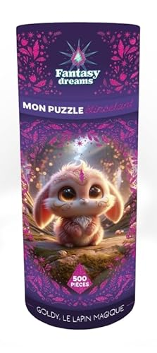 Mon Puzzle étincelant Fantasy Dreams - Goldy, le Lapin Magique (500 pièces) von FLEURUS