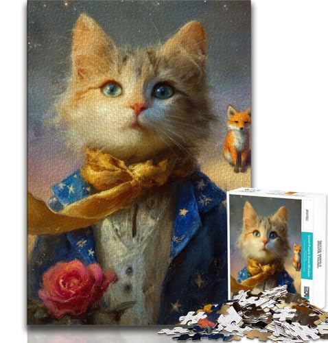Der kleine Prinz, Hunde-Puzzle, 1000 Teile, für Teenager, Geschenke, anspruchsvolle Familienaktivitätsspiele, DIY-Spielzeug für die Wanddekoration zu Hause, Geschenke, 38x52cm Der kleine Prinz, Hunde-Puzzle, 1000 Teile, für Teenager, Geschenke, anspruchsvolle Familienaktivitätsspiele, DIY-Spielzeug für die Wanddekoration zu Hause, Geschenke, 38x52cm von FLKFDOZ