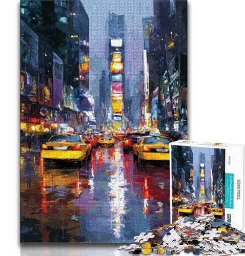 New Yorker Straßenszene, 2000-teiliges Puzzle für Erwachsene und Jugendliche, Quizspiel, Wanddekoration, einzigartige Geburtstags, 70x100cm New Yorker Straßenszene, 2000-teiliges Puzzle für Erwachsene und Jugendliche, Quizspiel, Wanddekoration, einzigartige Geburtstags, 70x100cm von FLKFDOZ
