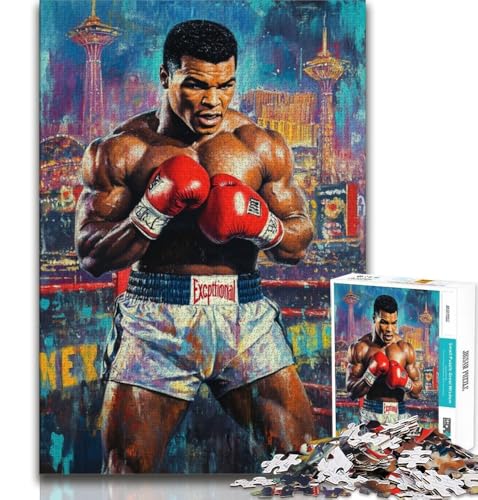 Puzzle 1000 Teile für Teenager, Boxer, anspruchsvolles Spiel, ganze Familie, 38x26cm Puzzle 1000 Teile für Teenager, Boxer, anspruchsvolles Spiel, ganze Familie, 38x26cm von FLKFDOZ