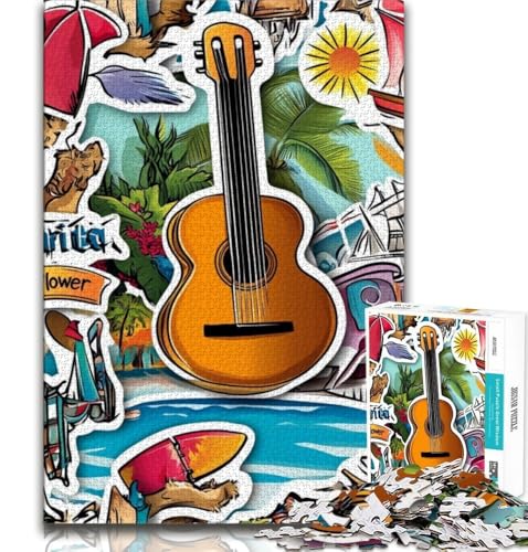 Weltreise-Poster-Puzzle für Teenager, 1000 Teile, hilft dem Gehirn, süchtig machendes Spielzeug zu trainieren, um Geduld zu fördern, einzigartiges Herausforderungsspiel, 38x52cm Weltreise-Poster-Puzzle für Teenager, 1000 Teile, hilft dem Gehirn, süchtig machendes Spielzeug zu trainieren, um Geduld zu fördern, einzigartiges Herausforderungsspiel, 38x52cm von FLKFDOZ