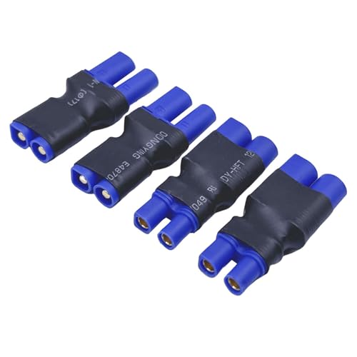 2 Paar EC3 auf EC5 Stecker Buchse Adapter für RC Lipo Batterieanschlüsse von FLY RC