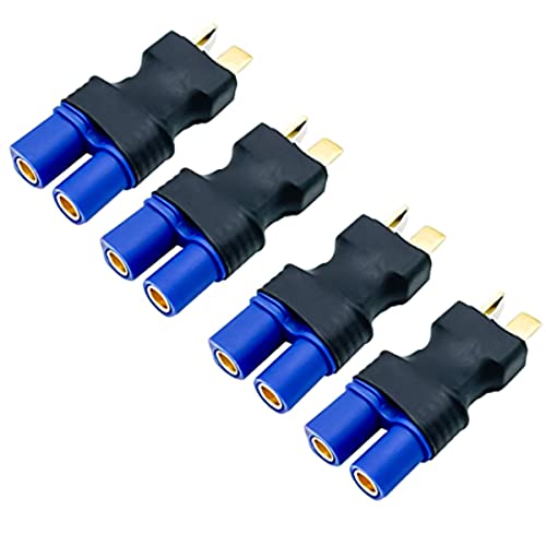 FLY RC 4-Pack Deans T Männlich Stecker auf EC3-Buchse Stecker Adapter für RC LiPo-Batterie von FLY RC