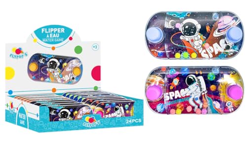 FLYPOP'S - Pack mit 24 Wasserflippers - Geschicklichkeitsspiel - 031841PA - Zufälliges Modell - Kunststoff - Kind - Erwachsener - Vintage-Spiel - 90er Jahre - Geburtstag - 12 cm x 6 cm - Ab 3 Jahren FLYPOP'S - Pack mit 24 Wasserflippers - Geschicklichkeitsspiel - 031841PA - Zufälliges Modell - Kunststoff - Kind - Erwachsener - Vintage-Spiel - 90er Jahre - Geburtstag - 12 cm x 6 cm - Ab 3 Jahren von FLYPOP'S
