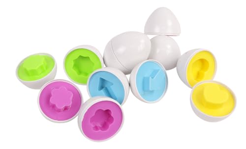 FLYPOP'S 6 Eier zum Embolieren, Lernspiel, erste Reflexe, 057693, Mehrfarbig, Kunststoff, Montessori, Kinderspielzeug, Geschenk, Puzzle, 5 cm, ab 2 Jahren FLYPOP'S 6 Eier zum Embolieren, Lernspiel, erste Reflexe, 057693, Mehrfarbig, Kunststoff, Montessori, Kinderspielzeug, Geschenk, Puzzle, 5 cm, ab 2 Jahren von FLYPOP'S