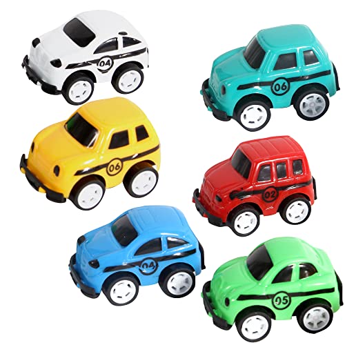 FLYPOP'S - Mini Autos - Mini Fahrzeug - 020093LIN - Mehrfarbig - Kunststoff - Retro-Friction-Fahrzeug - Miniatur - Auto - Kinderspielzeug - 4,5 cm x 3 cm - Ab 3 Jahren. von FLYPOP'S