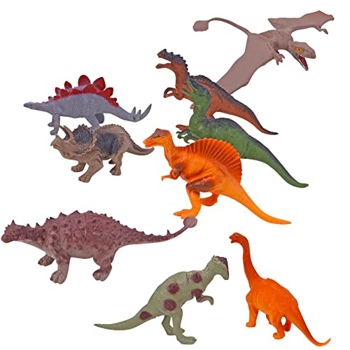 FLYPOP'S - 030961 Dinosaur Toy - Random Colour - 16 cm - Plastic - Suitable for Ages 3 and above von FLYPOP'S