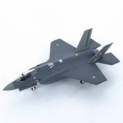 FMOCHANGMDP Flugzeug Kunststoff Modelle, 1/200 Skala Italy F-35A Lightning II Stealth Fighter Modelle, Spielzeug und Geschenke für Erwachsene, 3,1 x 2,1 Zoll von FMOCHANGMDP