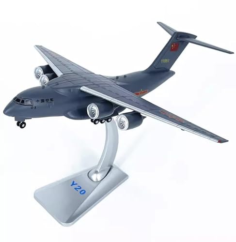 FMOCHANGMDP Flugzeug Legierung Modelle, 1/260 Skala PLA Y-20 Transport Aircraft Modelle, Spielzeug und Geschenke für Erwachsene, 6,5 x 7 Zoll von FMOCHANGMDP