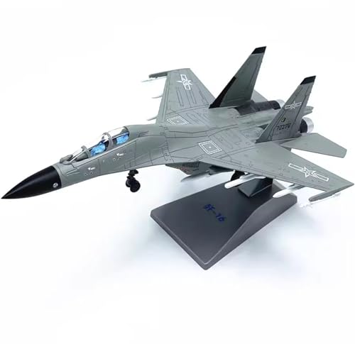 FMOCHANGMDP Flugzeug Legierung Modelle, 1/72 Skala PLA J-16 Fighter Modelle, Spielzeug und Geschenke für Erwachsene, 8,7 x 5,9 Zoll von FMOCHANGMDP