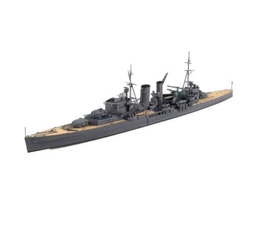 FMOCHANGMDP HMS Exeter 68 Heavy Cruiser Maßstab 1/700 Modellbausatz Flugzeugträger, Spielzeug und Geschenke für Erwachsene,10 Zoll von FMOCHANGMDP