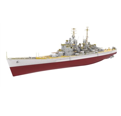 FMOCHANGMDP HMS Vanguard Battleship Maßstab 1/350 Modellbausatz Flugzeugträger, Spielzeug und Geschenke für Erwachsene, 28 x 4 Zoll von FMOCHANGMDP