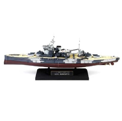 FMOCHANGMDP HMS Warspite Battleship 1942 Maßstab 1/350 Modellbausatz Flugzeugträger, Spielzeug und Geschenke für Erwachsene, 22 x 3,3 Zoll von FMOCHANGMDP