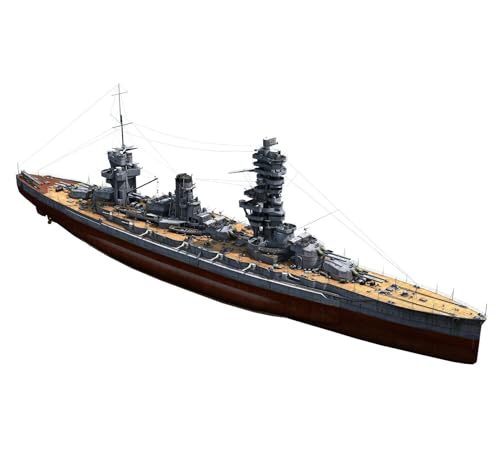 FMOCHANGMDP Hawaii Battleship Cruiser CB-3 Maßstab 1/700 Modellbausatz Flugzeugträger, Spielzeug und Geschenke für Erwachsene,14 Zoll von FMOCHANGMDP