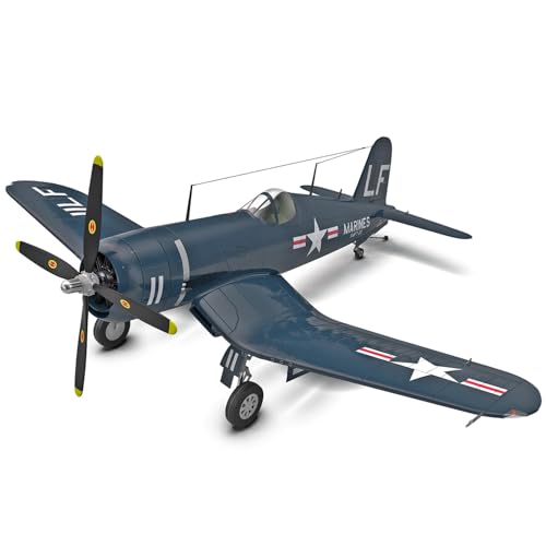 FMOCHANGMDP Modellbausatz Flugzeugmodell Plastik Modelle, British Corsair MKIII Fighter im Maßstab 1/48, Spielzeug und Geschenke, 10.3 x 8.3Inchs von FMOCHANGMDP