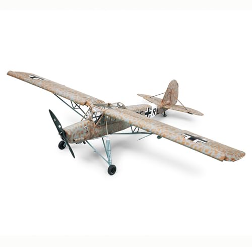 FMOCHANGMDP Modellbausatz Flugzeugmodell Plastik Modelle, German Fieseler Fi-156U Storch im Maßstab 1/35, Spielzeug und Geschenke, 11 x 19.2Inchs von FMOCHANGMDP