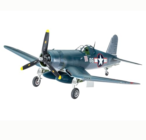 FMOCHANGMDP Modellbausatz Flugzeugmodell Plastik Modelle, US F4U-1D Corsair im Maßstab 1/48, Spielzeug und Geschenke, 8.5 x 10.2Inchs von FMOCHANGMDP