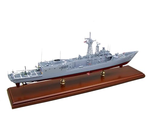 FMOCHANGMDP Oliver Hazard Perry Class Frigate Maßstab 1/700 Modellbausatz Flugzeugträger, Spielzeug und Geschenke für Erwachsene, 8 Zoll von FMOCHANGMDP