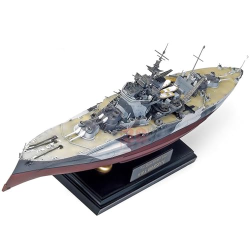 FMOCHANGMDP Queen Elizabeth Class HMS Warspite Maßstab 1/350 Modellbausatz Flugzeugträger, Spielzeug und Geschenke für Erwachsene,22 x 3,2 Zoll von FMOCHANGMDP