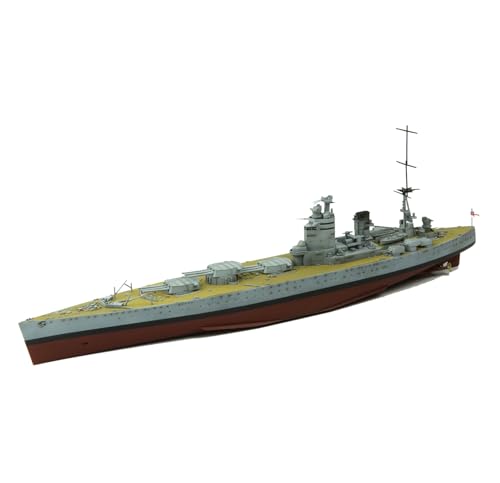 FMOCHANGMDP Royal Navy Rodney Battleship Maßstab 1/700 Modellbausatz Flugzeugträger, Spielzeug und Geschenke für Erwachsene,12 Zoll von FMOCHANGMDP