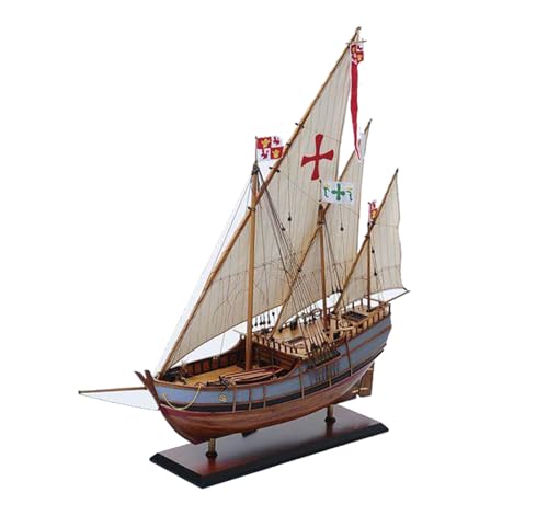 FMOCHANGMDP Russian Sailing Ship Nina Maßstab 1/100 Modellbausatz Flugzeugträger, Spielzeug Und Geschenke Für Erwachsene von FMOCHANGMDP