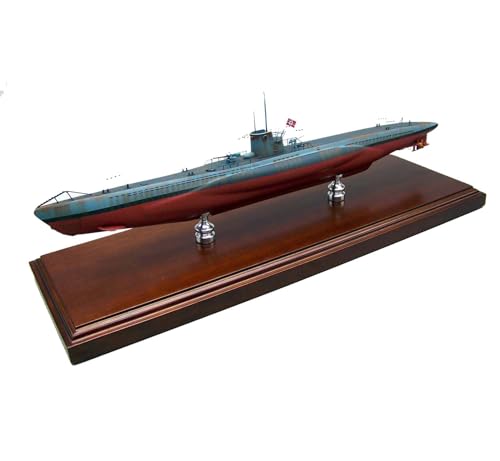 FMOCHANGMDP U-48 DKM U-Boat Type VII B Submarine and Shipyard Scene Maßstab 1/700 Modellbausatz Flugzeugträger, Spielzeug Und Geschenke Für Erwachsene,7,9 Zoll von FMOCHANGMDP