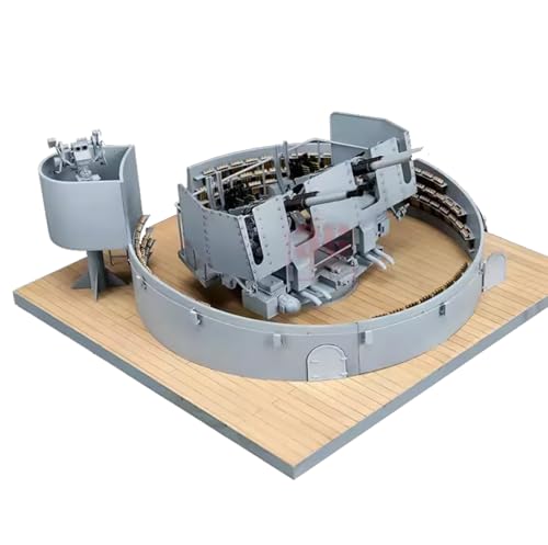 FMOCHANGMDP US Navy 40mm Quad Bofors AA Gun Mount Maßstab 1/35 Modellbausatz Flugzeugträger, Spielzeug und Geschenke für Erwachsene von FMOCHANGMDP