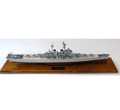 FMOCHANGMDP USS CL-144 Worcester Cruiser Maßstab 1/700 Modellbausatz Flugzeugträger, Spielzeug und Geschenke für Erwachsene, 12 Zoll von FMOCHANGMDP