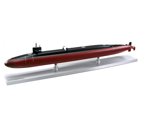 FMOCHANGMDP USS Ohio Class SSBN Maßstab 1/700 Modellbausatz Flugzeugträger, Spielzeug und Geschenke für Erwachsene, 2 Stück, 9,6 Zoll von FMOCHANGMDP