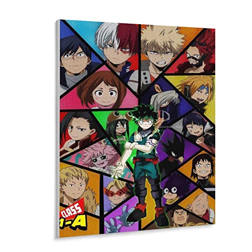 1000Pcs Anime My Hero Academia Puzzle Erwachsenen Dekompression Spiel Puzzle Studenten Spielzeug Für Kinder Weihnachten Geburtstag Geschenke（50x70cm）-511 von FOBZZY