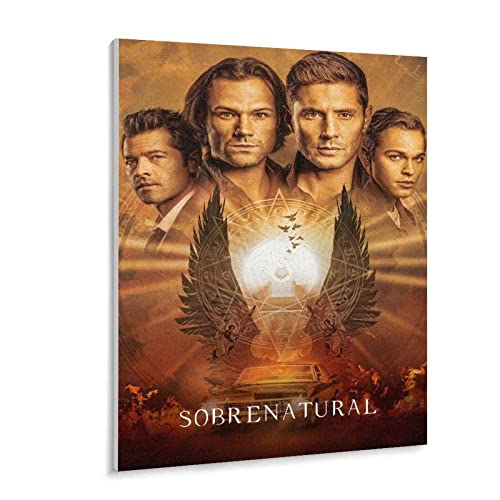 Supernatural Tv-Show Puzzle 1000 Teile Papier Erwachsene Kinder Lernspielzeug Dekompressionsspiel（38x26cm）-346 von FOBZZY