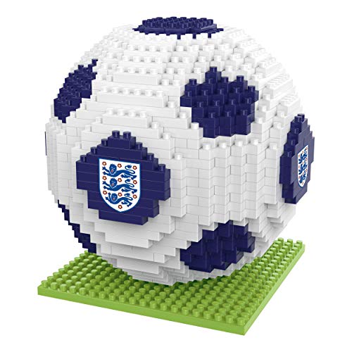 FOCO Offizielles Lizenzprodukt England BRXLZ-Steine 3D-Fußball BAU-Set von FOCO