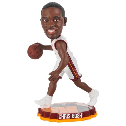 FOCO Miami Heat Bosh C. #1 Court Base Bobble Home von FOCO