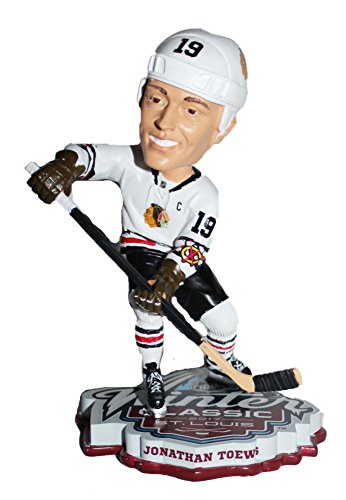 FOCO NHL Chicago Blackhawks Unisex Toews J. #19 2017 NHL Winter Classic Action Bobble: Black, One Size von FOCO