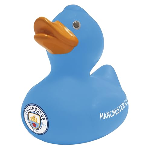 FOCO Offiziell lizenzierte Manchester City FC Fußball-Badeente, Vinyl von FOCO