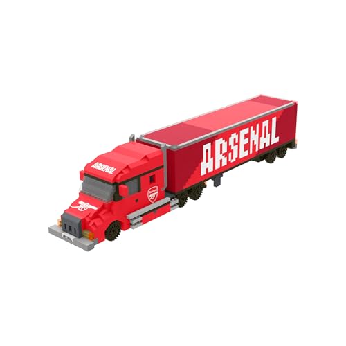 FOCO Offizielles Lizenzprodukt BRXLZ-Steine 3D-Fußball-LKW BAU-Set (Arsenal FC) von FOCO