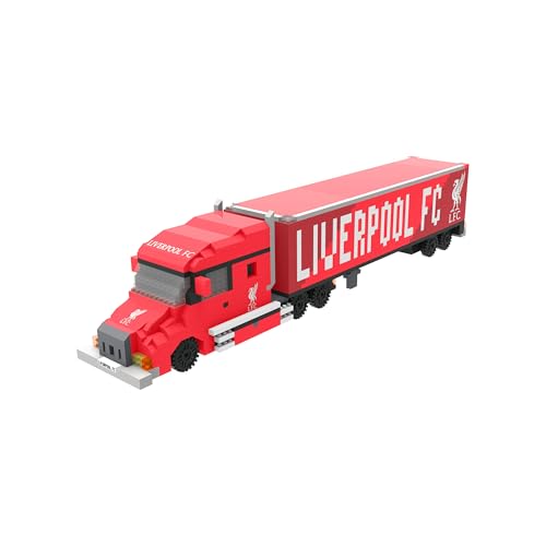 FOCO Offizielles Lizenzprodukt BRXLZ-Steine 3D-Fußball-LKW BAU-Set (Liverpool FC) von FOCO