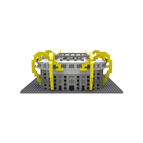 FOCO Offizielles Lizenzprodukt Borussia Dortmund Signal Iduna Park BRXLZ-Steine 3D-Mini-Fußballstadion BAU-Set von FOCO