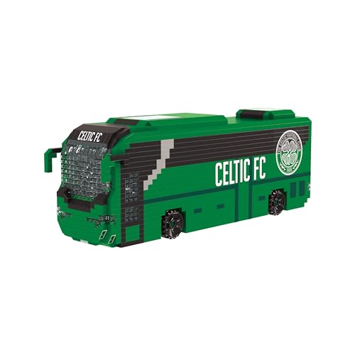 FOCO Offizielles Lizenzprodukt Celtic FC BRXLZ-Steine 3D-Fußball-Reisebus Bau-Set von FOCO