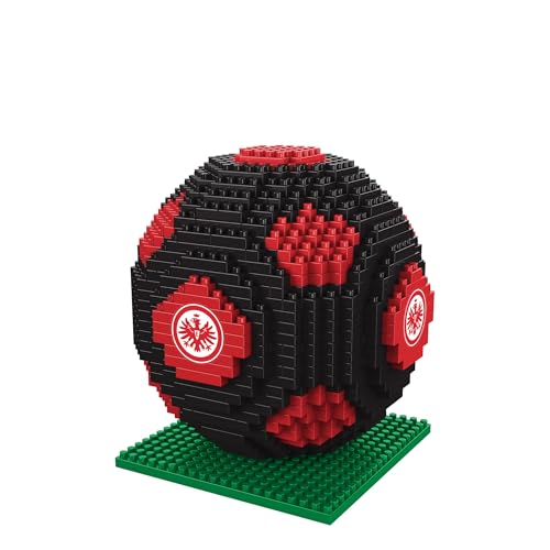 FOCO Offizielles Lizenzprodukt Eintracht Frankfurt BRXLZ-Steine 3D-Fußball BAU-Set 12+ yo von FOCO