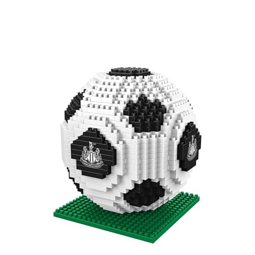 FOCO Offizielles Lizenzprodukt Newcastle United FC BRXLZ-Steine 3D-Fußball BAU-Set von FOCO