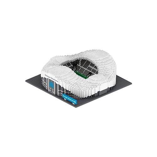 FOCO Offizielles Lizenzprodukt Olympique de Marseille Orange Vélodrome BRXLZ-Steine 3D-Fußballstadion BAU-Set von FOCO